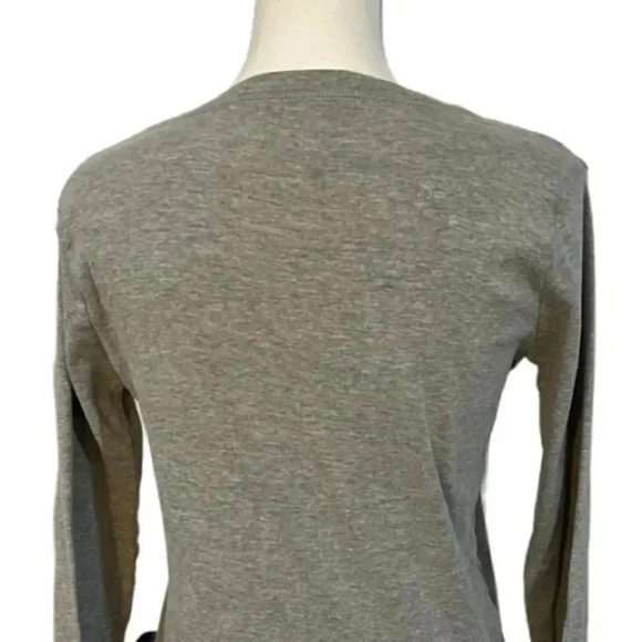 Cuffy’s size M cotton/poly grey shirt EUC Great for layering! - Picture 4 of 7